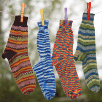 Wollsocken richtig trocknen
